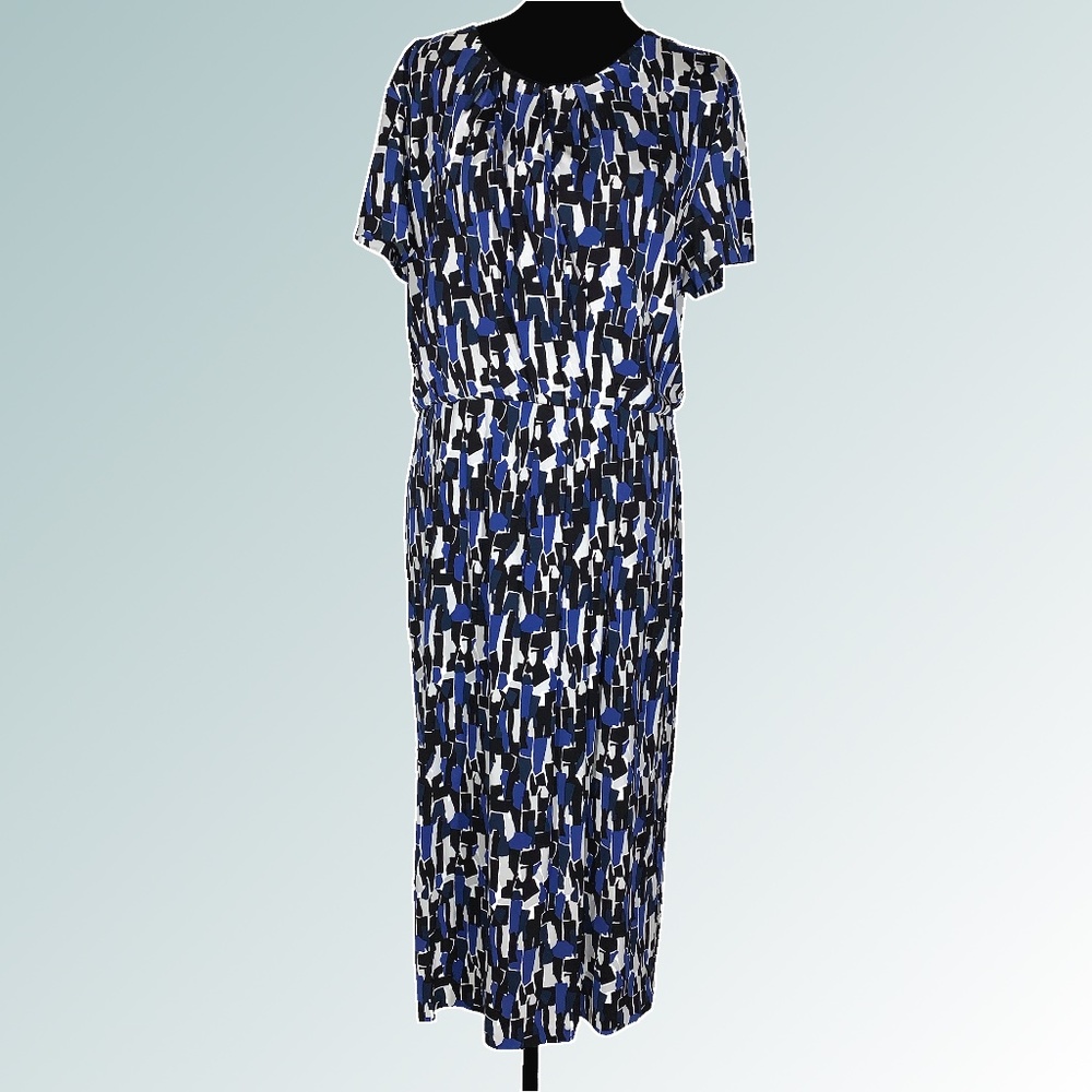 Hugo Boss Blue Enedita Dress